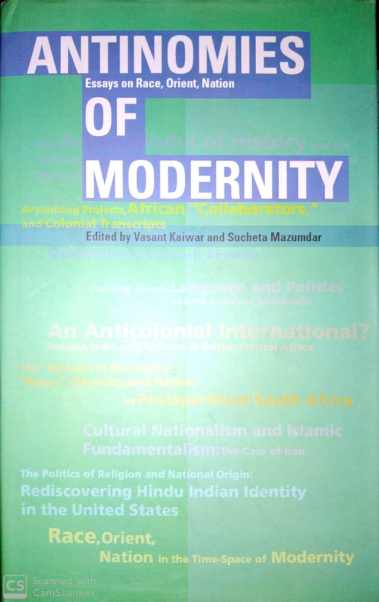 Antinomies Of Modernity
